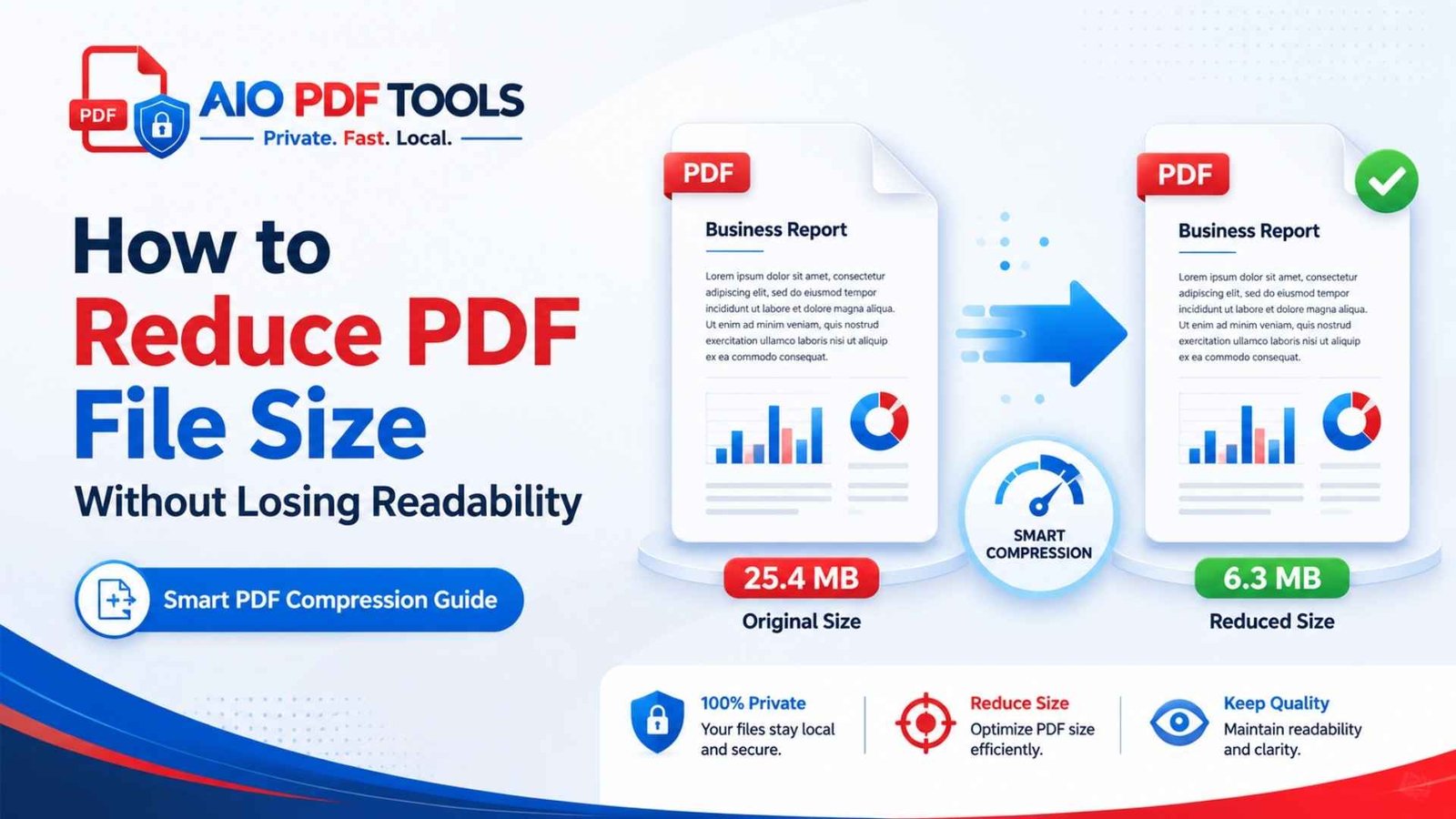 reduce pdf file size without losing readability